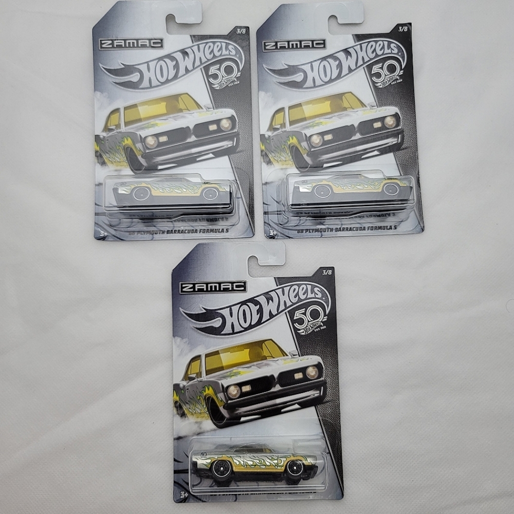 Hot Wheels Zamac 50th Anniversary '68 Plymouth Barracuda Formula S